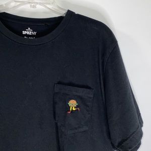 Uniqlo SPRZ NY Timothy Goodman Embroidered Tasty Burger Shirt - XL
